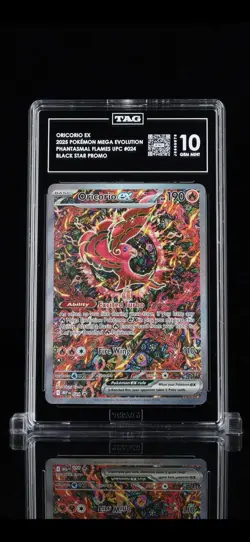 Oricorio EX Black Star Promo TAG 10 Pokemon Mega Evolution Phantasmal Flames 20… - Image 1