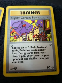 pokemon 1st ed Nightly Garbage Run, Challenge!, Recycle Trainer 1999 - Image 2