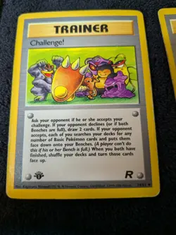pokemon 1st ed Nightly Garbage Run, Challenge!, Recycle Trainer 1999 - Image 3