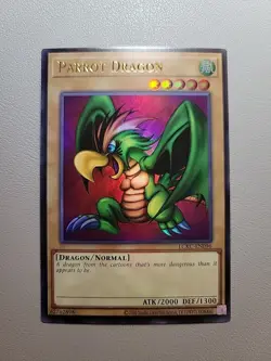 Yu-Gi-Oh! TCG Parrot Dragon Ultra Rare Card LCKC-EN096 UNLIMITED - Image 1