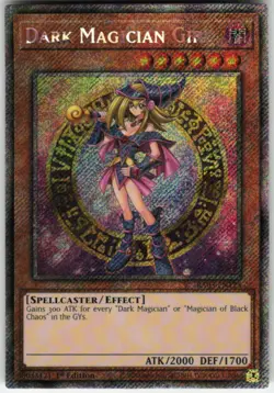 Dark Magician Girl (Platinum Secret Rare) (B) RA03-EN123 Quarter Century Bonanza - Image 1