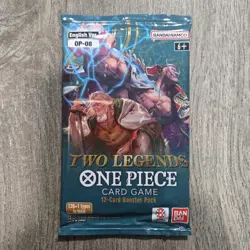 One Piece Tcg OP-08 Two Legends New Factory Sealed 12 Cards English Version - Image 1