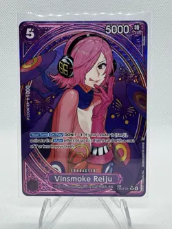 Bandai Vinsmoke Reiju SP EB03-031 Foil Character Card 5000 Power One Piece CCG - Image 1