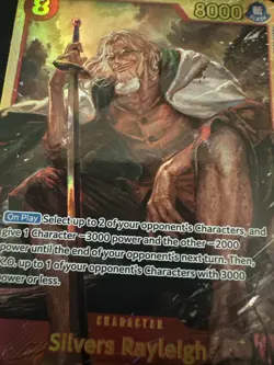 One Piece TCG The Best Vol. 2 PRB-02 - Silvers Rayleigh OP08-118 Reprint - NM - Image 2