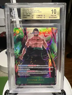 Roronoa Zoro (Alternate Art) OP06-118 Wings of the Captain Foil - Image 1