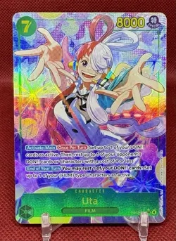 2026 One Piece Heroines Edition Uta Secret Rare Alt Art #EB03-061 - Image 1