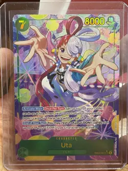 2026 One Piece Heroines Edition Uta Secret Rare Alt Art #EB03-061 - Image 5
