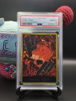 Gold Don!! Card - Sakazuki - PRB01 Premium Booster The Best - PSA 10 - Image 1