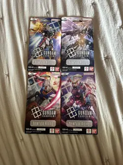 GUNDAM CARD GAME: Newtype Rising Booster Pack GD01 BANDAI **Sealed Lot Of 50** - Image 3