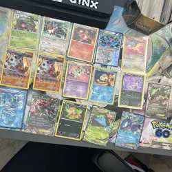 Mid Era Pokemon Card Lot binders included - Image 1