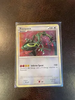 Pokemon 2011 Call of Legends Rayquaza Holo Rare Card #20/95 - Image 1