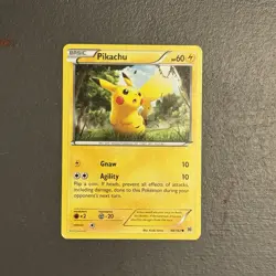 Pikachu 48/162 Breakthrough Non Holo Common Pokemon Card - Image 1