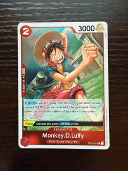 Monkey.D.Luffy OP06-013 R - One Piece Card Game - Wings of Captain - English - Image 1