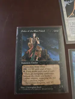 MTG Magic the Gathering Fallen Empire 5 Card Lot - order Of The Ebon Hand +more - Image 4