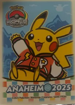 Pokemon World Championship 2025 THAI Paradise Resort SV-P Anaheim Promo Card - Image 3