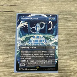 MTG - The Water Crystal [Borderless] - #0333 Final Fantasy - MINT - Image 1