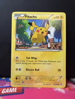 Pikachu 20/108 Roaring Skies XY 2015 Pokemon TCG Card LP-NM - Image 1