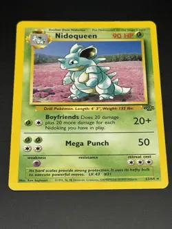 Pokemon Card Jungle Nidoqueen 23/64 Rare - Image 3