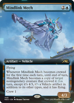 Mindlink Mech (Extended Art) FOIL Kamigawa: Neon Dynasty NM CARD ABUGames - Image 1