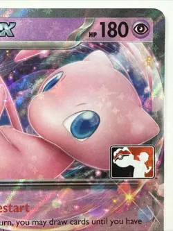 Mew EX 151/165 Prize Pack Series Cards Double Rare Holo Basic - Image 3