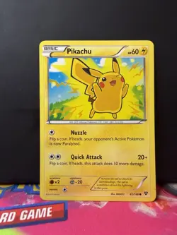Pikachu 42/146 XY Regular 60HP Common Basic Pokemon TCG English Card - Image 1