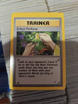 Pokemon TCG Erika’s Perfume Trainer Card Gym Heroes 110/132 Uncommon 2000 - Image 1