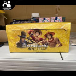 One Piece Card Game Tin Pack Set Vol.2 [TS-02] Display Box of 12 Sealed Eng.Vers - Image 2
