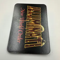 Illuminati New World Order INWO Unlimited Card Game NWO Mossad RARE - Image 2