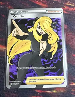 Cynthia Waifu Goddess Story Trainer- Card Collectable Gift - Image 1