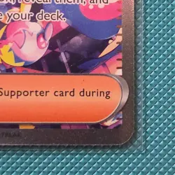 Pokemon Nintendo Canari Trainer Supporter Full Art Holo ASC Card 291/217 - Image 5