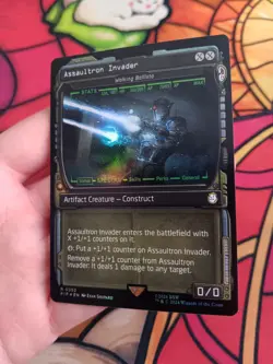 Assaultron Invader - Walking Ballista (Showcase) Fallout Foil MTG MINT - Image 3