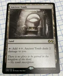 Ancient Tomb - Ultimate Masters Magic MTG English Pack Fresh x 1 Game Changer - Image 1