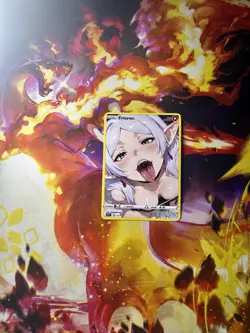 Frieren Down Non Holographic Trainer Sexy Anime Waifu Adult Card - Image 1