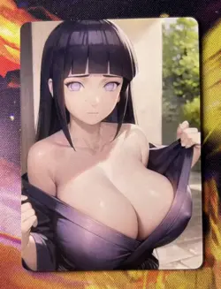 Hinata Goddess Story Anime Waifu Sexy ACG Trainer Art card - Image 1