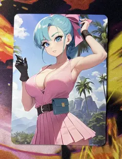 Bulma Goddess Story Anime Waifu Sexy ACG Trainer Card - Image 1
