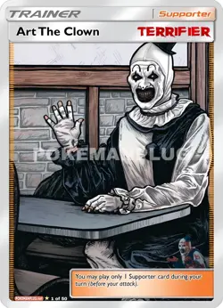 Art The Clown Full Art - Card Collectable Gift Display - Image 1