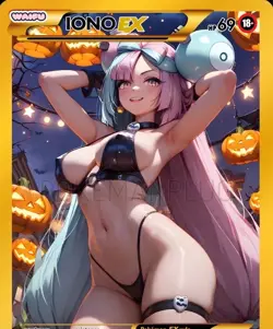 Ino 2 Non Holographic Trainer Sexy Anime Waifu Adult Card 12/18 - Image 1