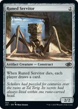 Runed Servitor - Near Mint MTG Jumpstart 2022 - Image 1