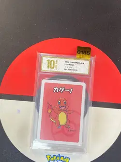 Charmander Pokemon Centre Exclusive 2019 Old Maid Japanese Card Grade10 - Image 1