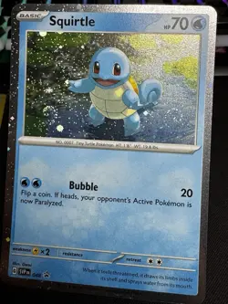 Squirtle - 048 (Cosmos Holo) 048 Sv: Scarlet & Violet Promo Cards 2X SWIRL 🌀🌀 - Image 1