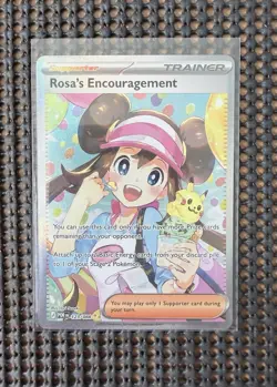 Rosa's Encouragement 123/088 SIR Perfect Order Pokemon Card - Image 1