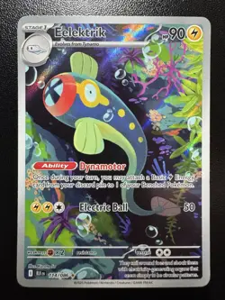 Eelektrik 114/086 Black Bolt Illustration Rare Pokemon Trading Card Game - Image 1