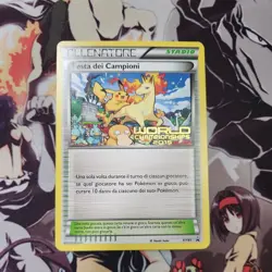 2015 Italian Champions Festival Pokemon World Chamionships Promo Card XY91 NM - Image 1