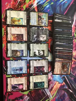 Final Fantasy Magic The Gathering Lot Of Over 50 Different Cards All N/M - Image 1