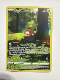 Pokemon TCG Hisuian Voltorb Crown Zenith: Galarian Gallery GG01/GG70 Holo Card - Image 1