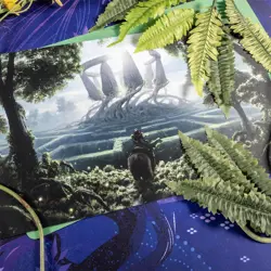 Wilds of Eldraine Virtue of Strength Standard Gaming Oversized Playmat Mousepad - Image 2