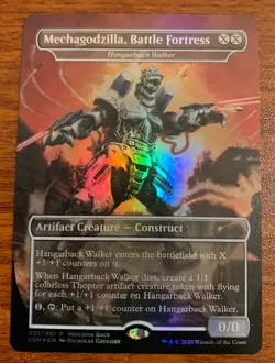 2020 MTG Love Your Local Game Store Mechagodzilla,Battle Fortress #001/001 - Image 1