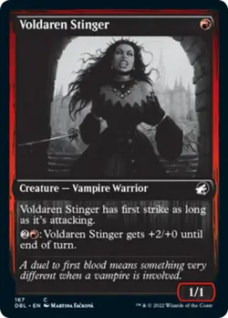 Voldaren Stinger Silver Screen FOIL Innistrad Midnight Hunt NM - Image 1