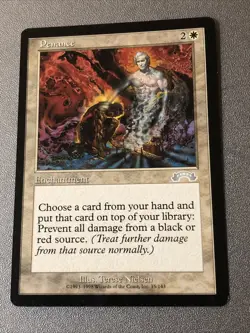 Penance X1 Exodus Ex Condition See Pics Front Back MTG - Image 1