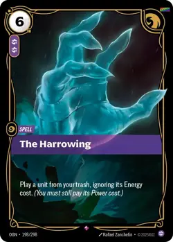 The Harrowing [OGN - 198/298] - LP [Foil] TCG Riftbound - Image 1